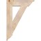 Ekena Millwork Traditional Traditional Smooth Bracket, Douglas Fir, 5 1/2"W x 26"D x 38"H BKT06X26X38TRA01SDF - alternate 4
